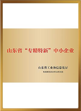 山东省“专精特新”中小企业